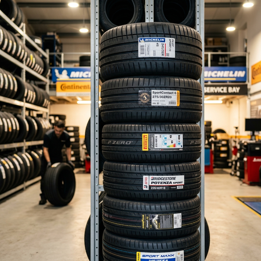 İstanbul lastik satış ve stok deposu - premium marka lastikler